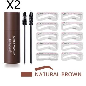 Hairline Trimming Powder And Eyebrow Powder (Option: Multicolor-Combination1)