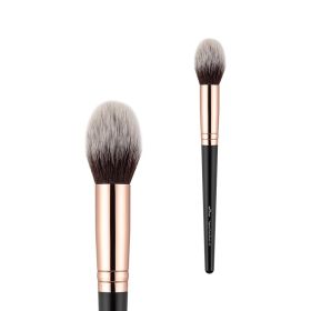 Fiber Hair High Gloss Single Makeup Brush (Color: BLACK)