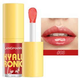 6 Colors Transparent Hyaluronic Acid Lip Balm Gloss (Option: 3 Cherry)