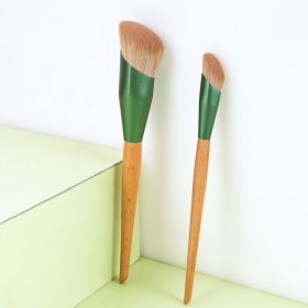 New Cosmetic Brush Fingertip Concealer Brush Is Soft No Powder (Option: Log color-2pcs)